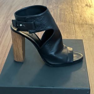 Vince Black High Heeled Sandal